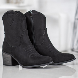 Super Mode Crne kaubojke crna 2