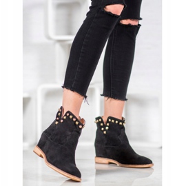 Bella Paris Kaubojske čizme s mlaznicama crno 1