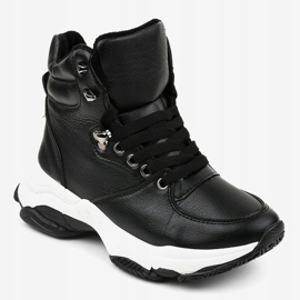 Crne ženske izolirane tenisice C-3132 crna 1