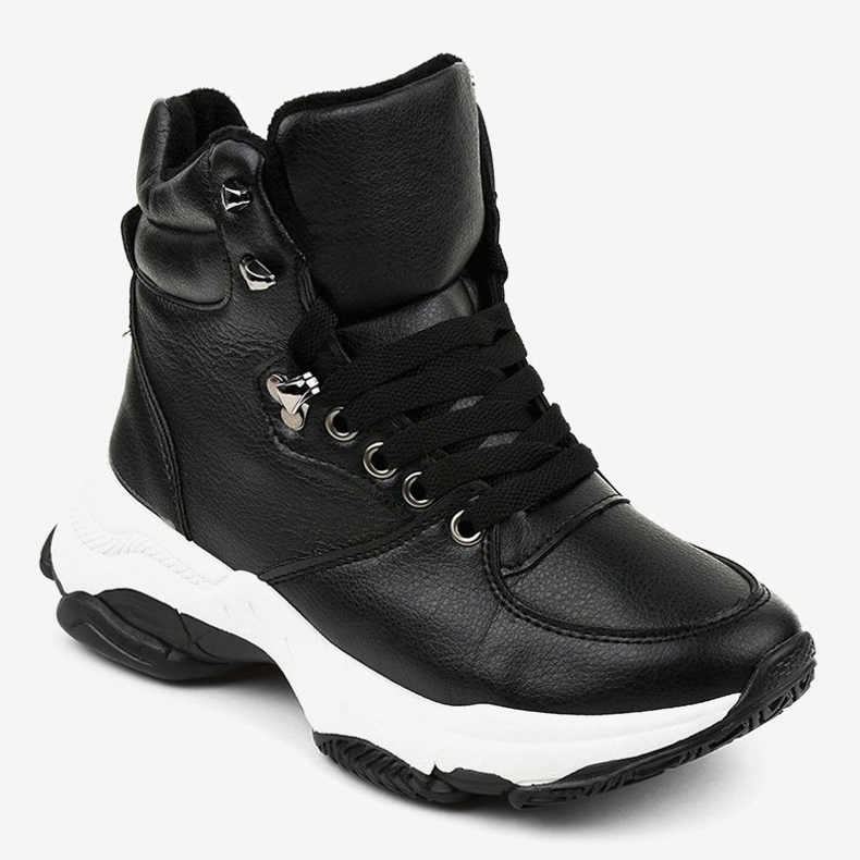 Crne ženske izolirane tenisice C-3132 crno 1