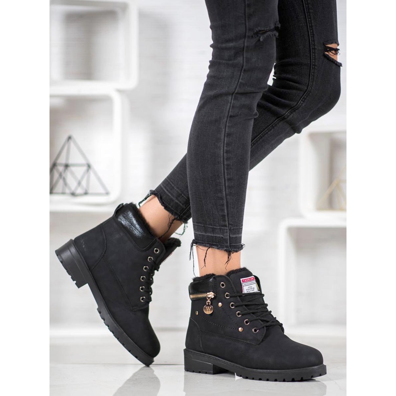 SHELOVET Hvatači s ukrašenim zaključavanjem crno 1