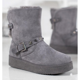 SHELOVET Mukluki s mlaznicama siva 1