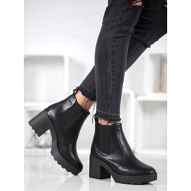 Weide Modne čizme Chelsea crna 1