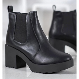 Weide Modne čizme Chelsea crno 2