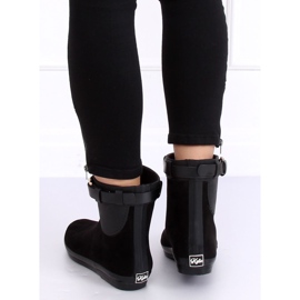 Crne ženske galoše K1890101 Negro crna 2