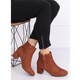 Smeđe čizme s visokim potpeticama K1825116 Cuero smeđa 2