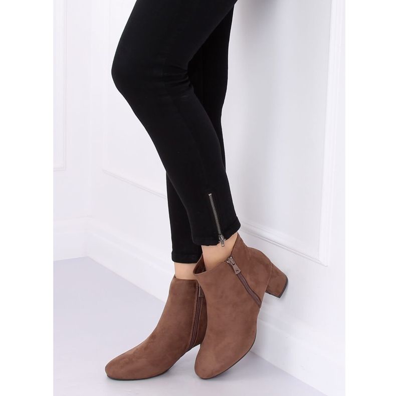 Bež čizme s visokim potpeticama K1825116 Taupe 1