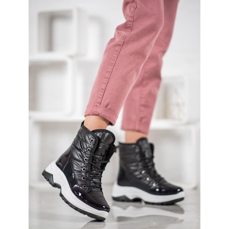 SHELOVET Sportske čizme za snijeg crno 1