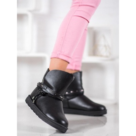 SHELOVET Mukluki sa eko kožom crna 2