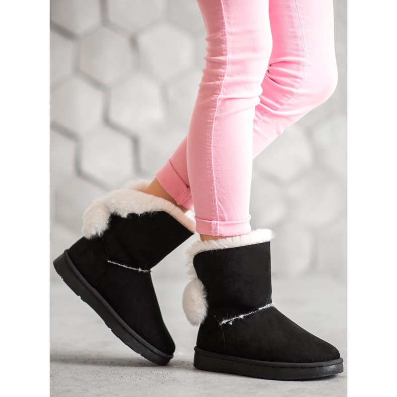 SHELOVET Topla antilop Mukluki crna 1