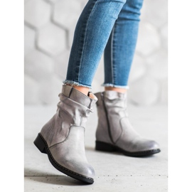 Super Me Tople kaubojske čizme siva 1