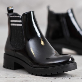 SHELOVET Sportske čizme na platformi crna 1