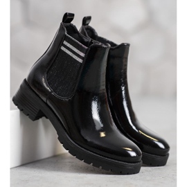 SHELOVET Sportske čizme na platformi crna 2