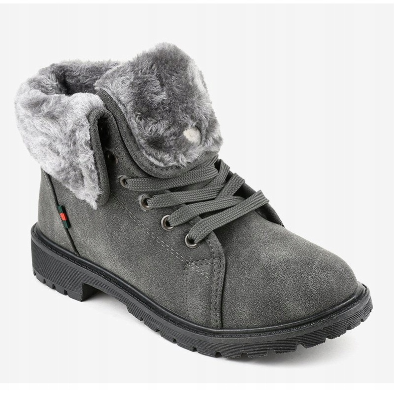 Sive ženske izolirane čizme TL54-3 siva 1