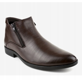 Smeđe izolirane cipele HL1002-3 smeđa 1