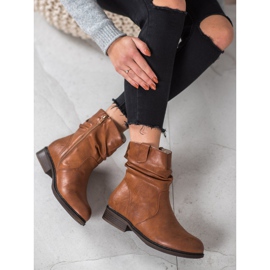 Super Me Tople kaubojske čizme smeđa 2