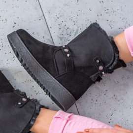 SHELOVET Mukluki s mlaznicama crno 2