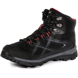 Regatta Regatne cipele Wms Kota Mid W RWF490 7HQ crna ružičasta 2