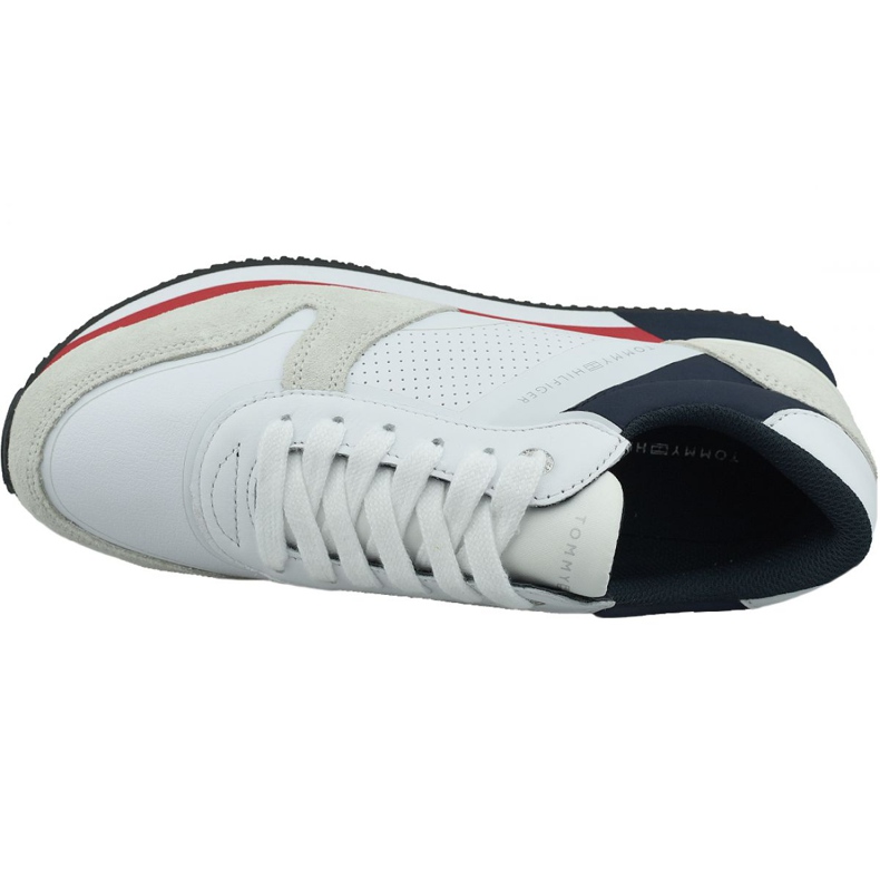 Tommy Hilfiger Active City tenisice W FW0FW04304 020 cipele bijela crvena mornarsko plava 2