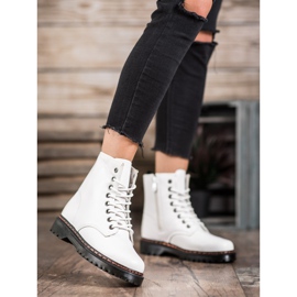 SHELOVET Bijeli radnici s eko kožom bijela 2