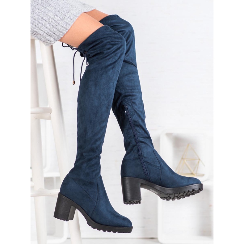 Small Swan Mušketiri od antilopa na stupu plava 2