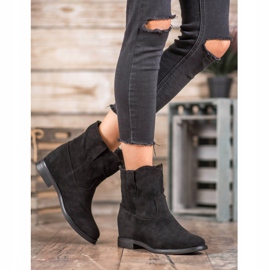 Seastar Modne kaubojske čizme crna 1