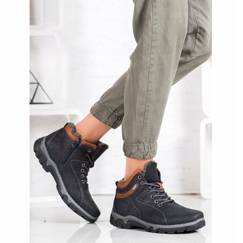 Tople MCKEYLOR cipele mornarsko plava 2