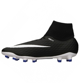 Nogometne cipele Nike Hypervenom Phelon 3 Df Fg M 917764-002 crna crna 1