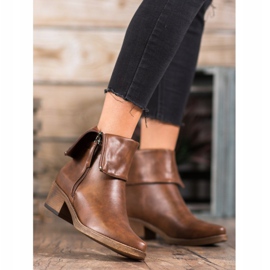 Kylie Kaubojske čizme s gornjom stranom smeđa 2