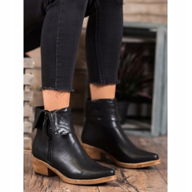 Kylie Kaubojske čizme s gornjom stranom crna 2