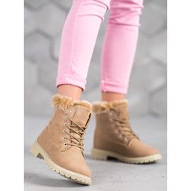 SHELOVET Udobni hvatači smeđa 2