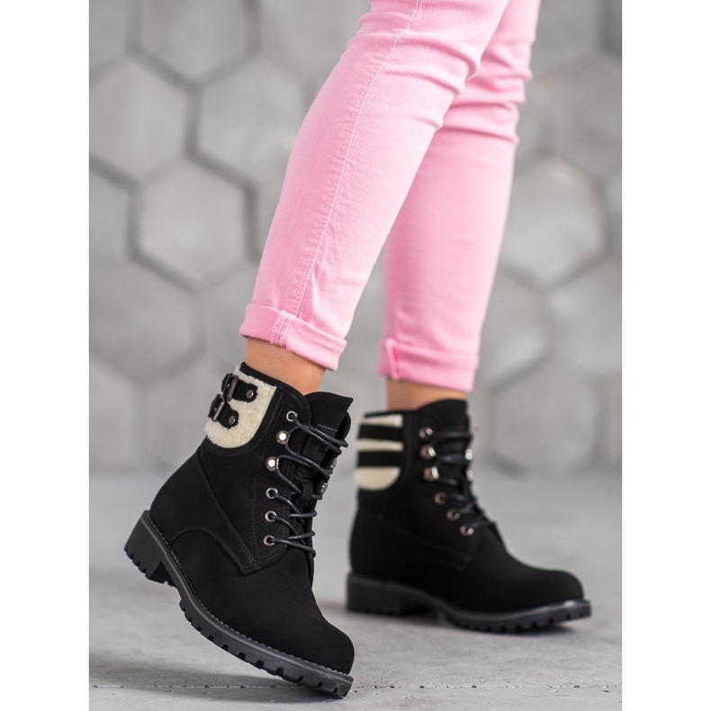 SDS Hvatači tekstila s ovčjom kožom crna 2