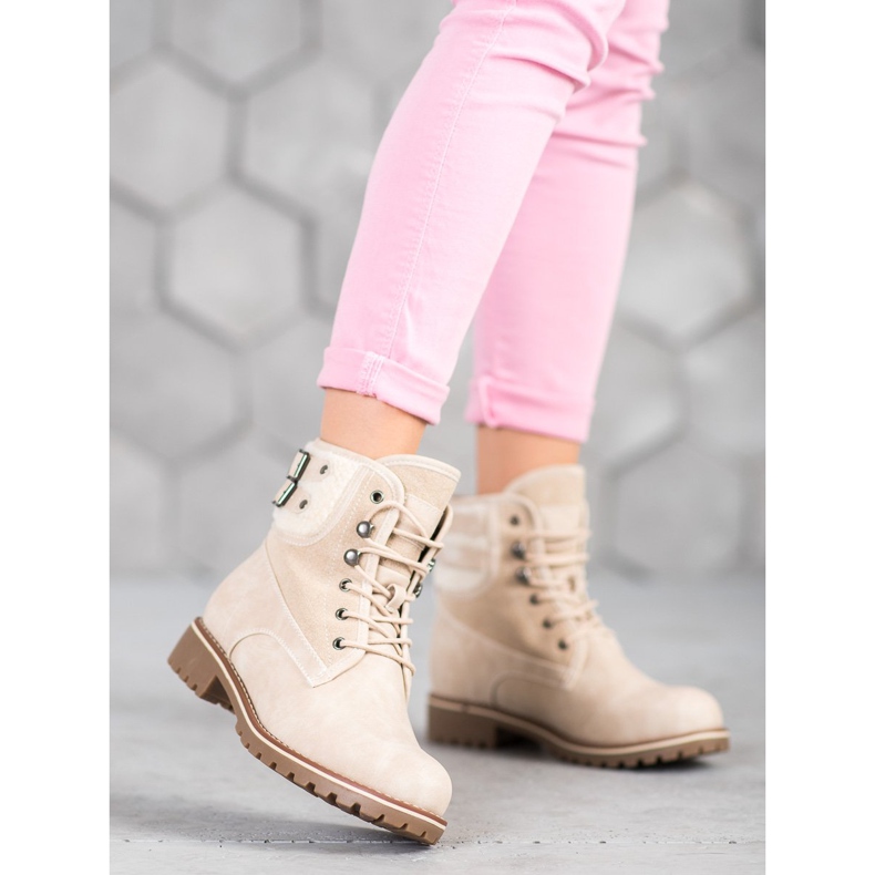 SDS Hvatači tekstila s ovčjom kožom bež 2