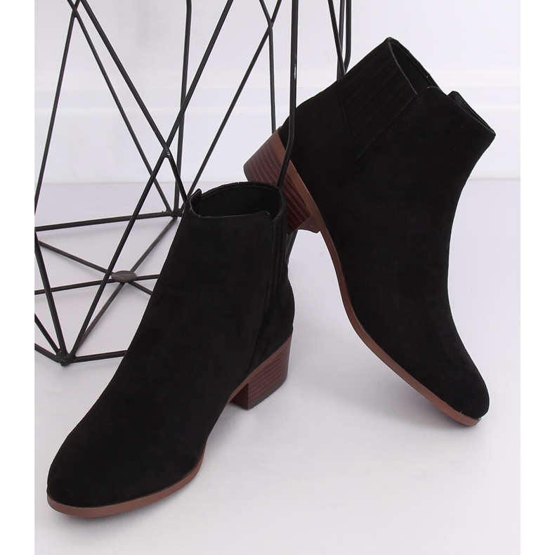 Crne antilop čizme Chelsea 7967-PA Crne crna 1