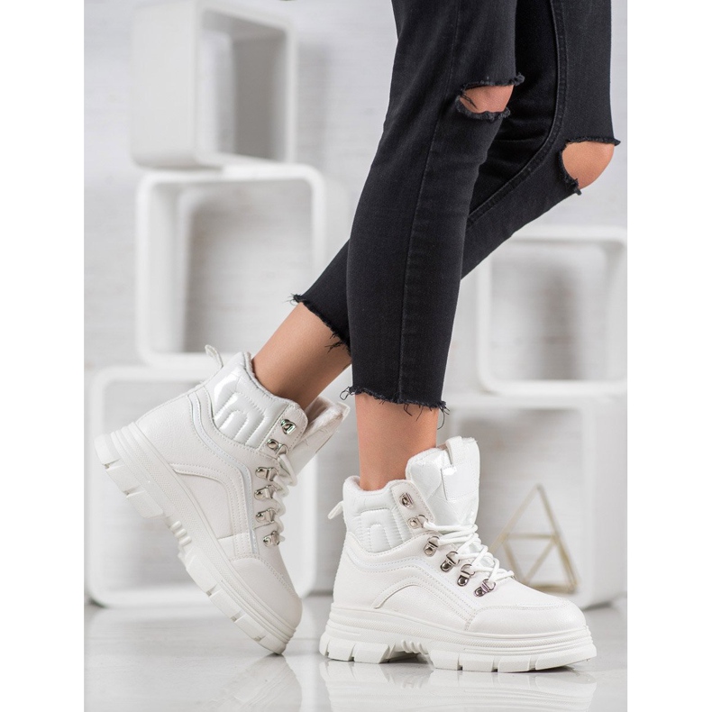 SHELOVET Tople tenisice bijela 1