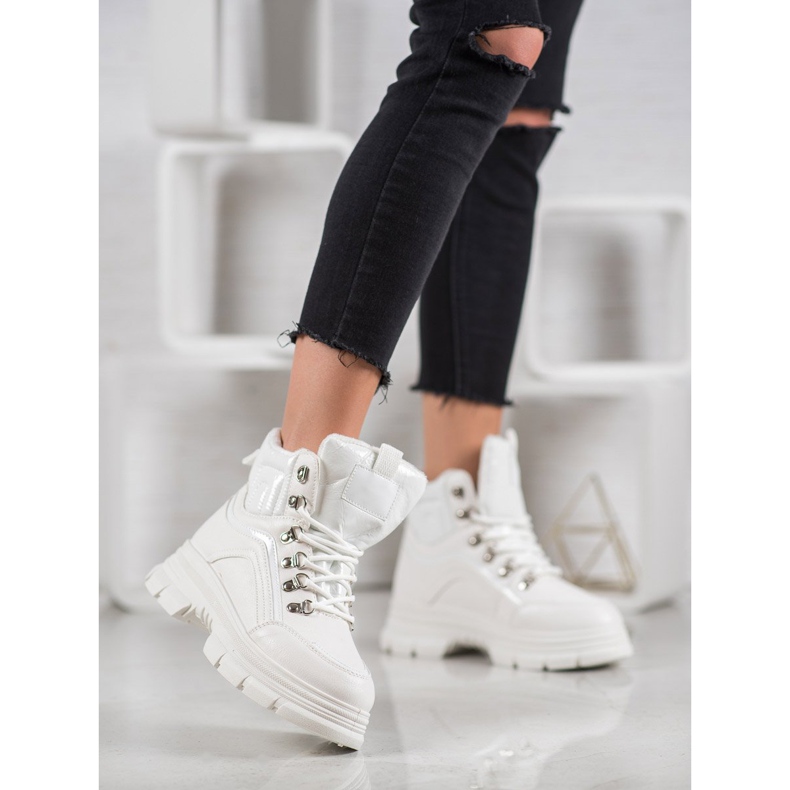 SHELOVET Tople tenisice bijela 2