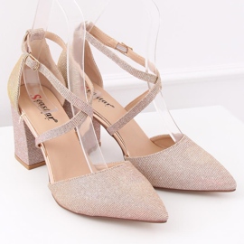 Pumpe na stupu NC951 Champagne ružičasta 1