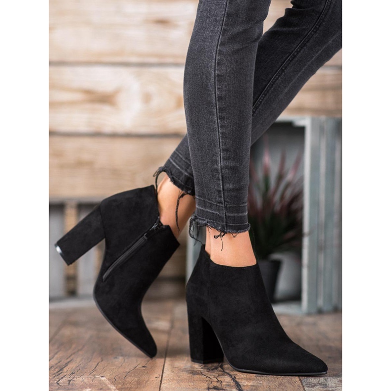 Marquiz Seksi čizme s patentnim zatvaračem crna 1