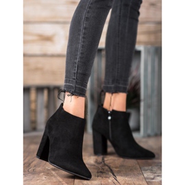 Marquiz Seksi čizme s patentnim zatvaračem crno 2