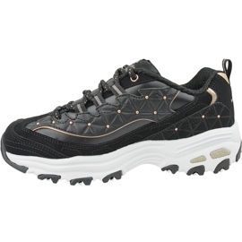 Skechers D'Lites W 13087-BKRG crna 1