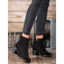 Super Me Tople čizme na štiklama crna 2