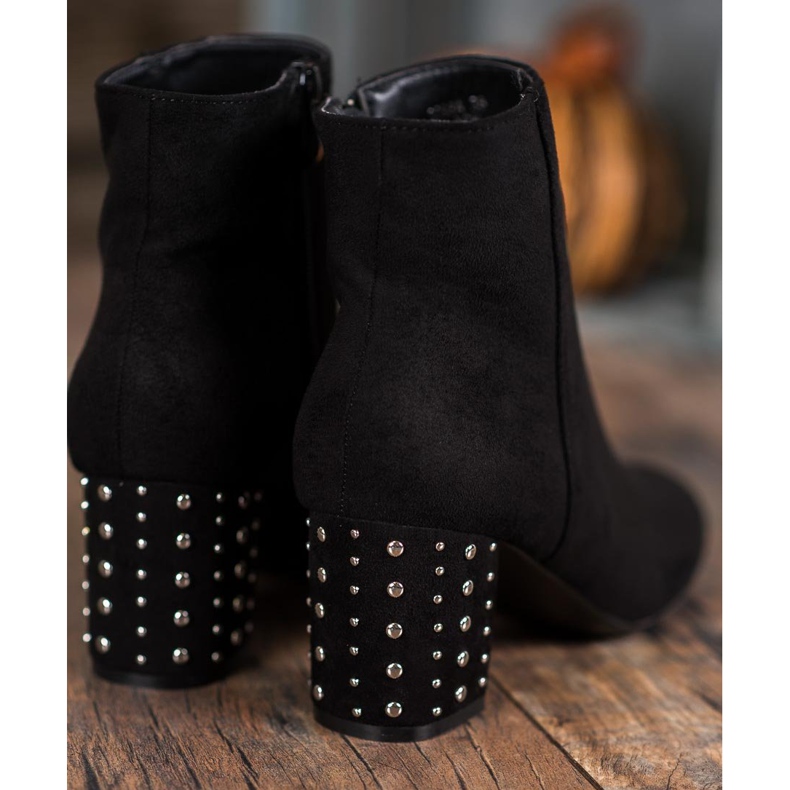 Nio Nio Klasične čizme s mlaznicama crna 2