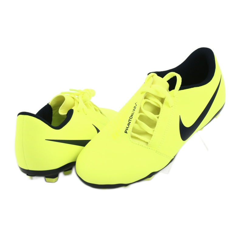 Nike Phantom Venom Club Fg Jr AO0396-717 patike za nogomet žuta boja 5