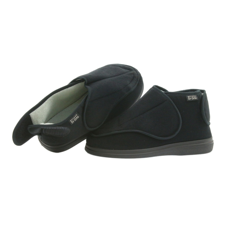 Dr.orto Befado muške papuče PU 163M002 Black crna 3