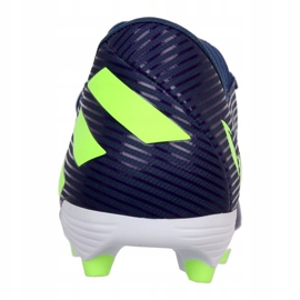 Cipele Adidas Nemeziz Messi 19.3 Fg M EF1806 ljubičasta tamnoplava 2