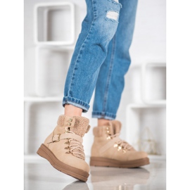 Elegantne čizme VICES smeđa 2