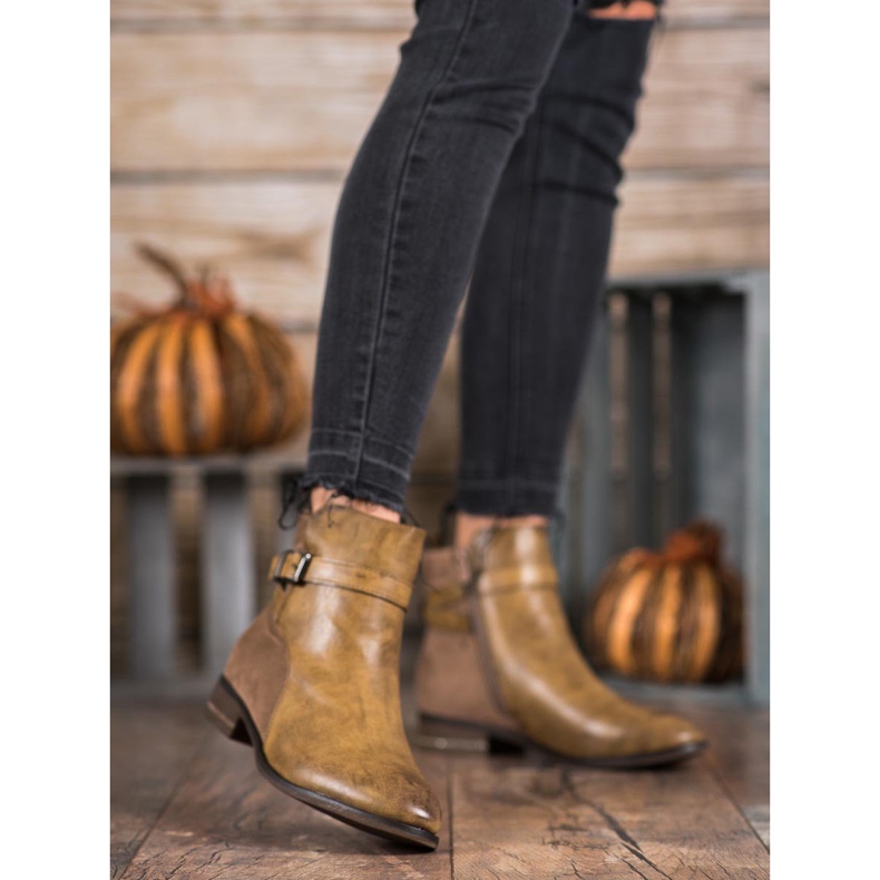 Super Mode Čizme s kubnim cirkonijem smeđa 2