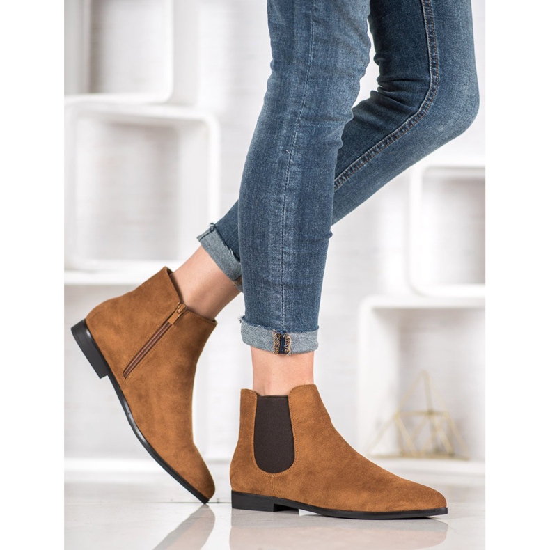 Marquiz Čizme u špicu smeđa 2