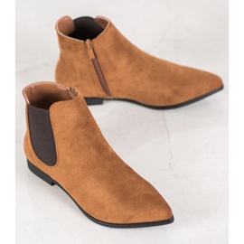 Marquiz Čizme u špicu smeđa 1