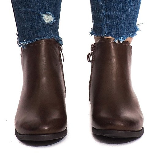 Tople čizme J606 Camel smeđa 1